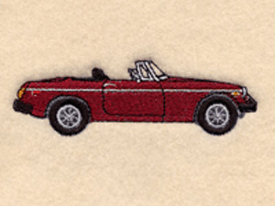 MGB Roadster Embroidered & Personalised Polo Shirt 