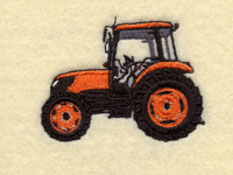 Tractors Custom Embroidered Apparel